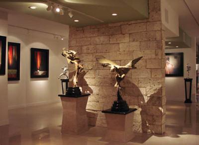 A Selection of Our Bronze Sculptures<br>at STEVEN LUCAS FINE ARTS