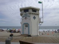 Main Beach Lifeguard Tower, Laguna Beach, Orange County, California