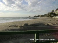 View from Children's Playground at Aliso Beach Laguna Beach, California