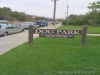 Laguna Beach Dog Park Sign