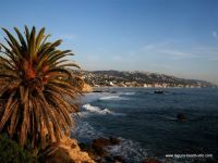 View of Main Beach from Heisler Park, Laguna Beach, Orange County, California