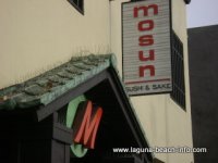 Mosun Sushi Saki Bar Restaurant and trendy Club M Nightlife, Laguna Beach Club