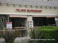 Picayo Restaurant French Mediterranean Dining, Laguna Beach French Restaurants - Laguna Beach Information, California