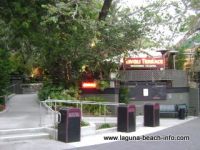 Tivoli Terrace Weddings Receptions Event Venue in Laguna Canyon under the trees at Festival of the Arts grounds, Laguna Beach Weddings