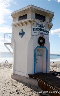 Main Beach Lifeguard Tower, Laguna Beach, California