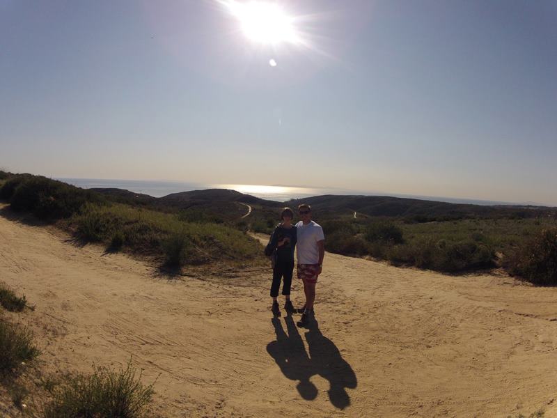 Chris and Sarah, Laguna Coast Wilderness Park, Laguna Beach Hiking Trails