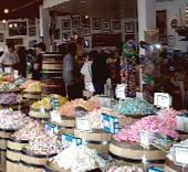 Candy Baron Buckets in Laguna Beach Candy Store