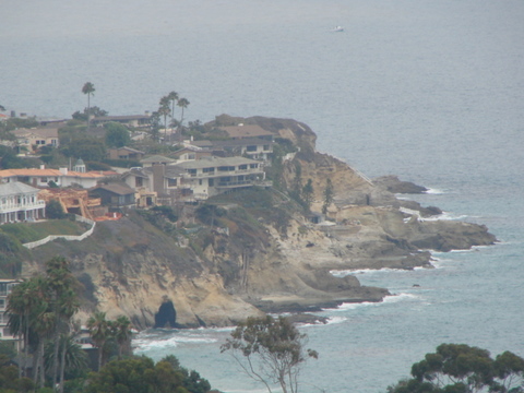 South Laguna Beach Coastline from Toovet Trail