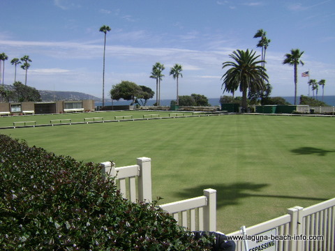 Lawn Bowling Club, Laguna Beach, California