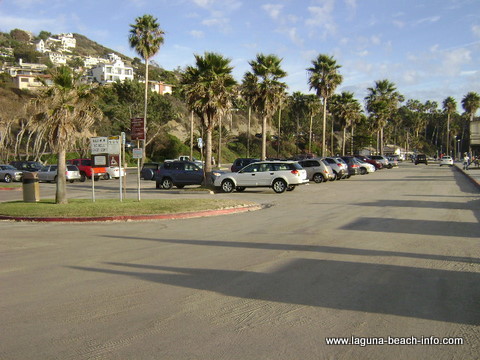 Parking at Aliso Beach Laguna Beach, California