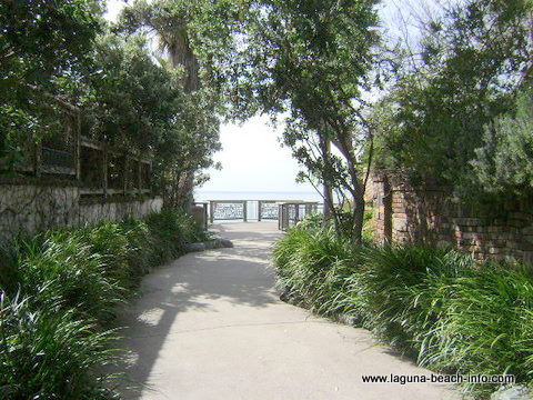 brown's park walkway, laguna beach parks
