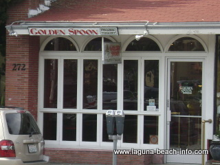 Golden Spoon, Frozen Yogurt Treats, Laguna Beach Shops, California