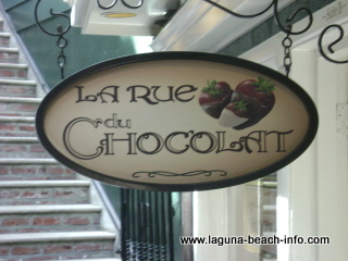 La Rue Du Chocolat Chocolate Sweets and Treats, Laguna Beach Shops, California