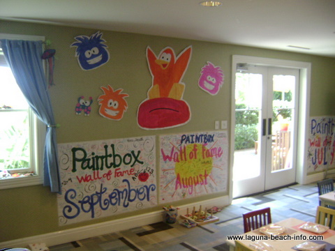 Paintbox for kids at The Montage Laguna Beach Resort