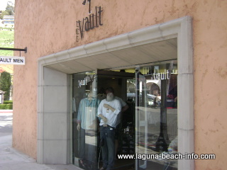 the vault mens clothing fashion boutique store, laguna beach shops