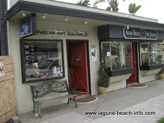 patrick whelan studio art gallery, laguna beach art galleries