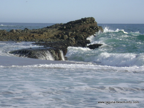 rocks at Table Rock Beach, Laguna Beach, California