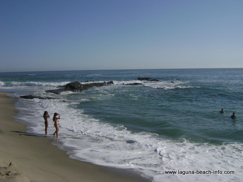 West Street Beach, Laguna Beach, California